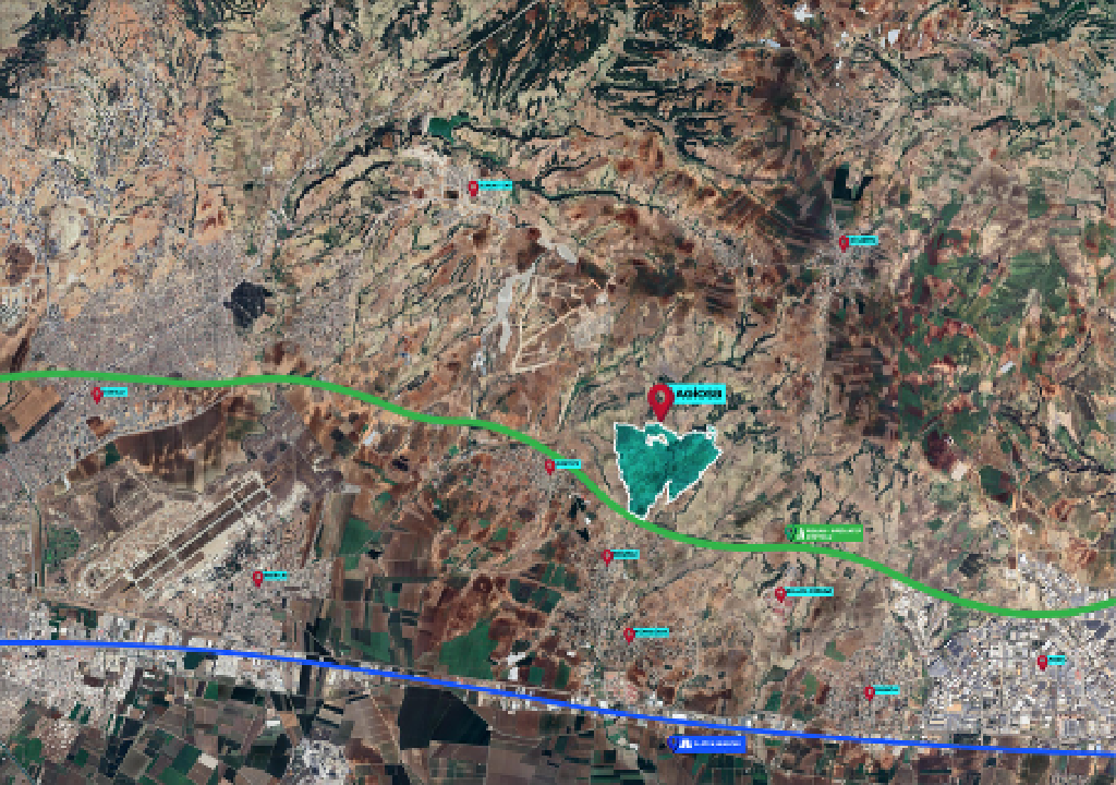 AGİOSB Arazi Yerleşim Planı